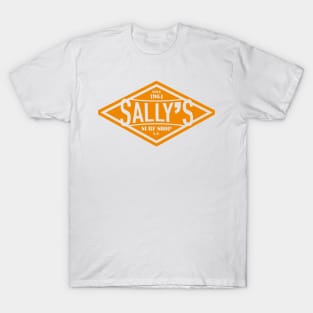 Sally's Orange Logo T-Shirt